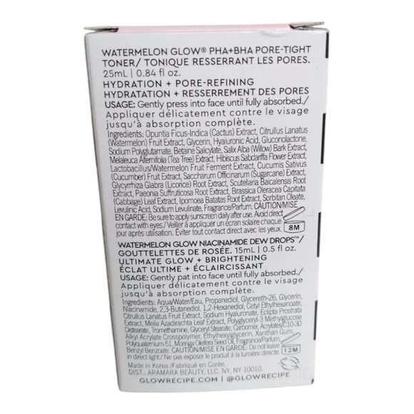 Glow Recipe Watermelon Set Toner & Dew Drops Mini's Travel Set - Picture 6 of 8